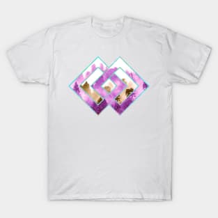 Geometric Forest - Pink Revolution T-Shirt